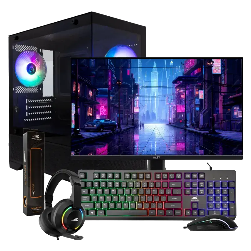 FULL SETUP Ryzen 5 3600 - GTX 1650 4GB - 16GB DDR4 - SSD 512Gb